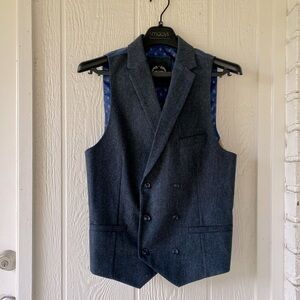 Xposed London vintage style double breasted vest